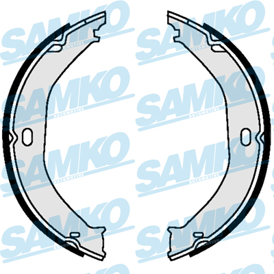 Brake Shoe Set, parking brake SAMKO 89520