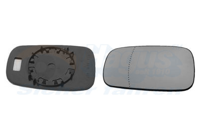 Mirror Glass, outside mirror VAN WEZEL 4327831