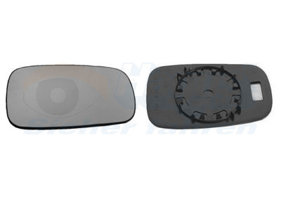 Mirror Glass, outside mirror VAN WEZEL 4327832