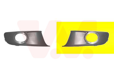 Ventilation Grille, bumper VAN WEZEL 5735593