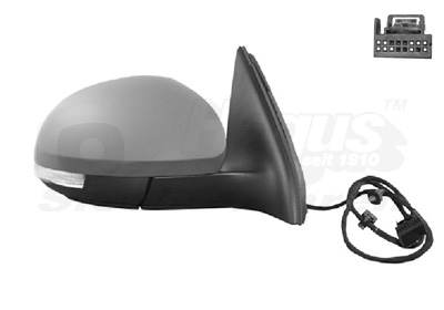 Exterior Mirror VAN WEZEL 5745808