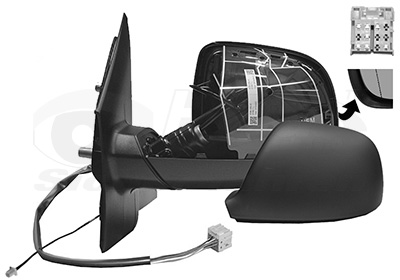 Exterior Mirror VAN WEZEL 5790825