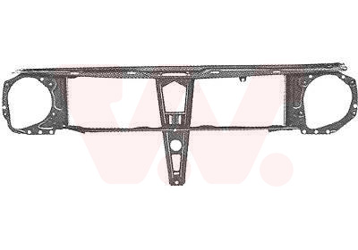 Front Cowling VAN WEZEL 5812668