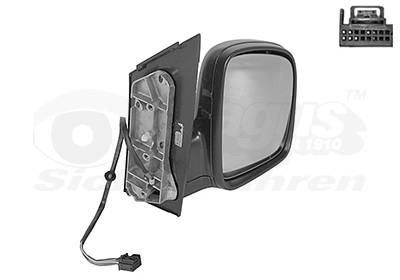 Outside Mirror VAN WEZEL 5867808