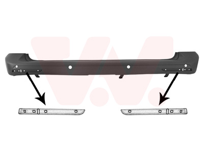 Bumper VAN WEZEL 5897543