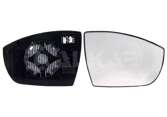 Mirror Glass, outside mirror ALKAR 6412134