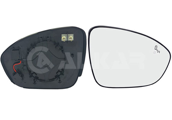 Mirror Glass, exterior mirror ALKAR 6436207