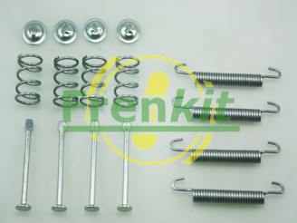 Accessory Kit, parking brake shoes FRENKIT 950711