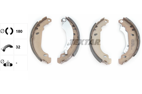 Kit de zapatas TEXTAR 91053800