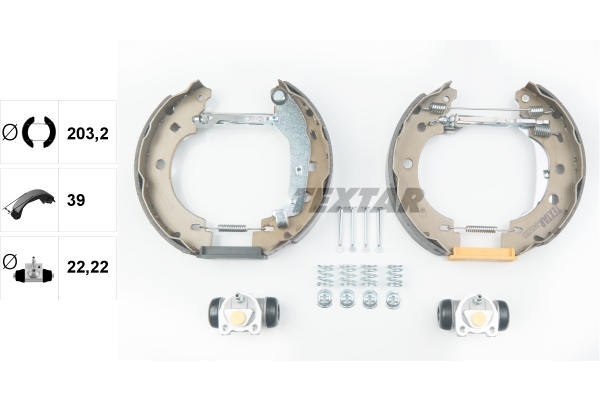 Kit de zapatas TEXTAR 84052800