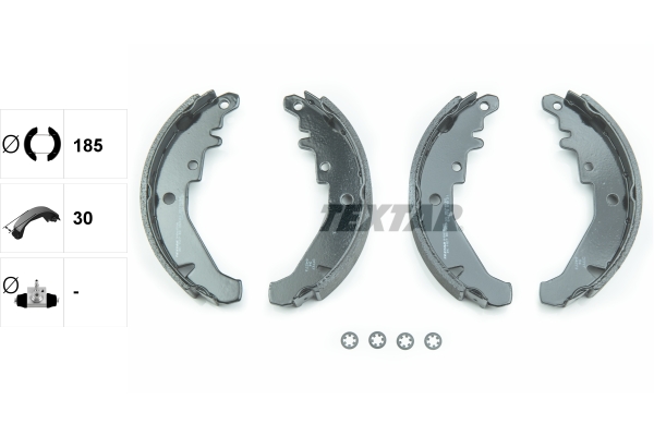 Kit de zapatas TEXTAR 91061500