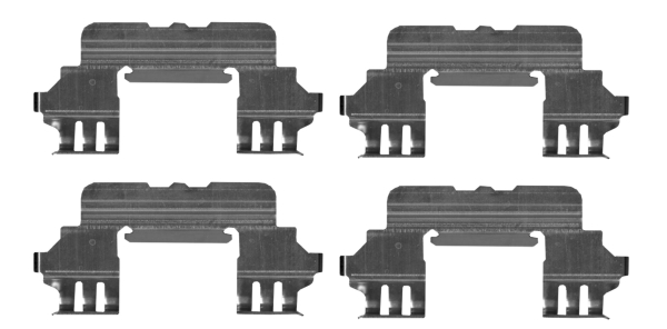 Accessory Kit, disc brake pad TEXTAR 82548900