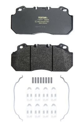 Brake Pad Set, disc brake TEXTAR 2909006