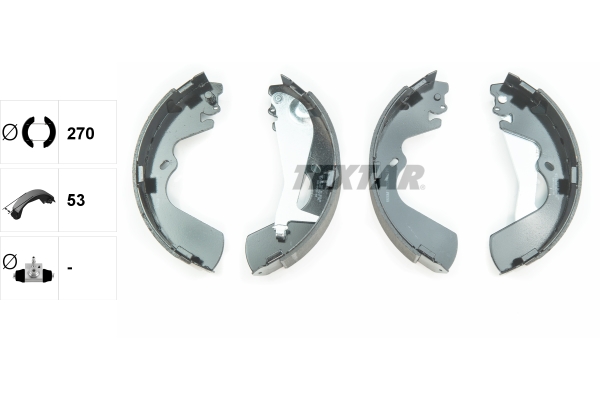 Kit de zapatas TEXTAR 91055300