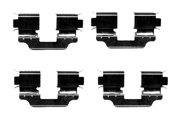 Accessory Kit, disc brake pad TEXTAR 82055800