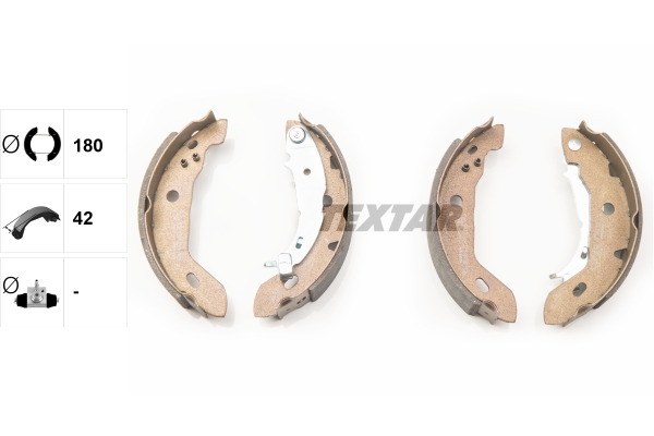 Kit de zapatas TEXTAR 91053000