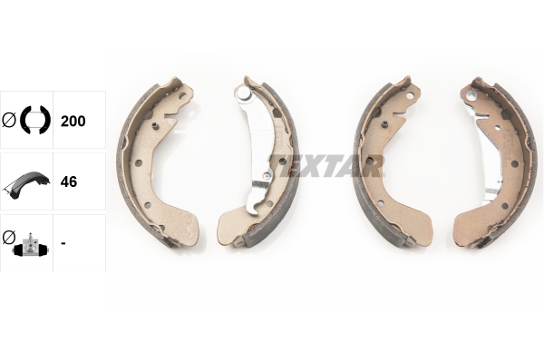 Kit de zapatas TEXTAR 91058200