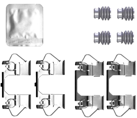 Accessory Kit, disc brake pad TEXTAR 82555300