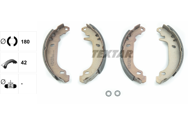 Kit de zapatas TEXTAR 91037400