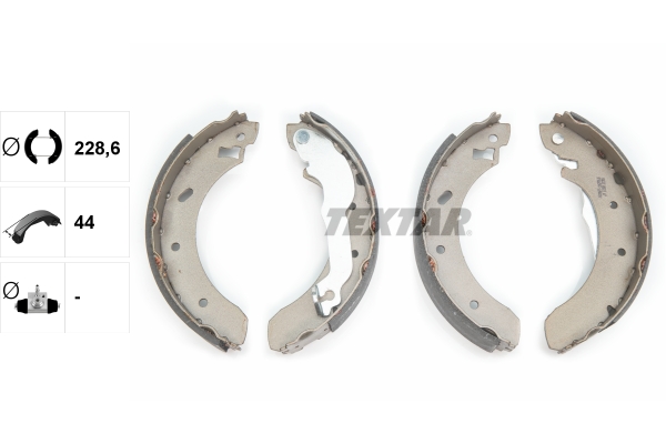 Kit de zapatas TEXTAR 91046100