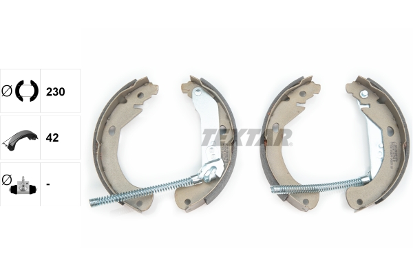 Kit de zapatas TEXTAR 91077500