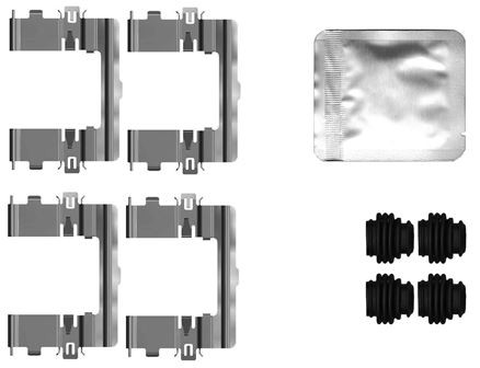 Accessory Kit, disc brake pad TEXTAR 82561900