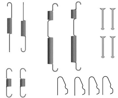 Accessory Kit, brake shoes TEXTAR 97049500