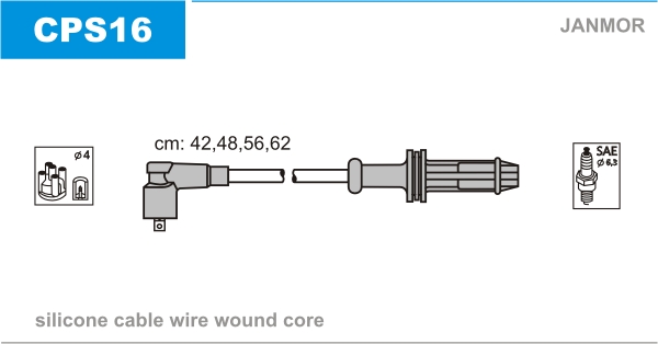 Ignition Cable Kit JANMOR CPS16