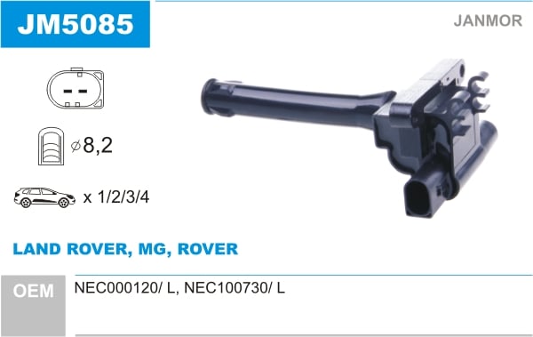Ignition Coil JANMOR JM5085