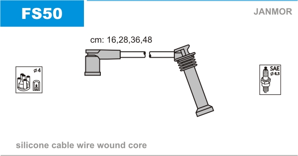 Ignition Cable Kit JANMOR FS50