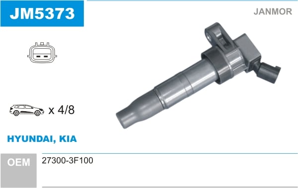 Ignition Coil JANMOR JM5373