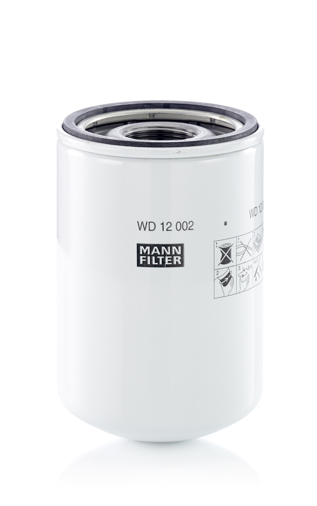 Filter, operating hydraulics MANN-FILTER WD 12 002