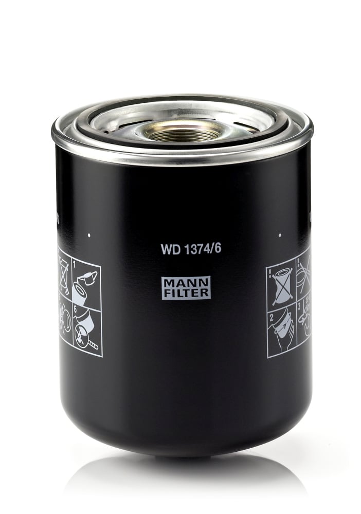 Filter, operating hydraulics MANN-FILTER WD 1374/6