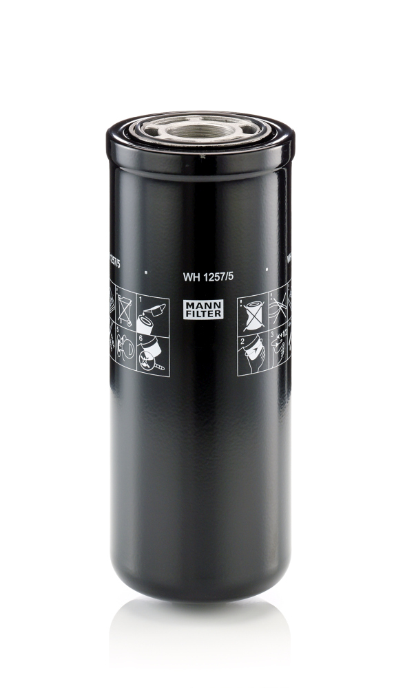 Hydraulic Filter, automatic transmission MANN-FILTER WH 1257/5