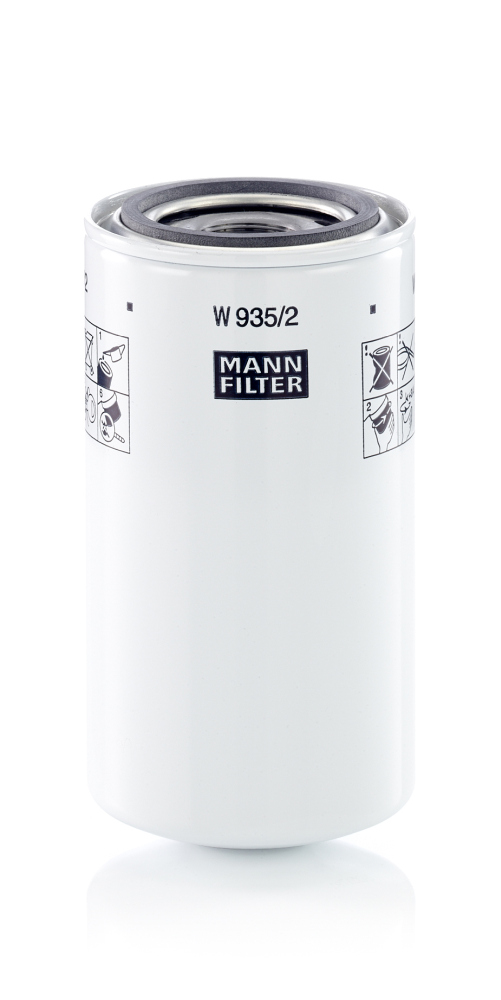 Filter, operating hydraulics MANN-FILTER W 935/2