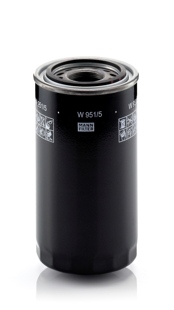 Hydraulic Filter, automatic transmission MANN-FILTER W 951/5