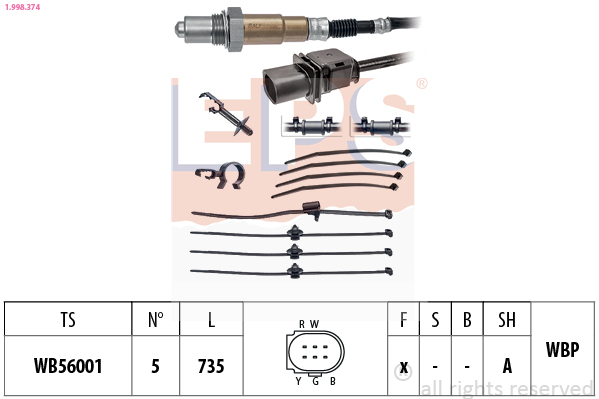 Lambda Sensor EPS 1.998.374