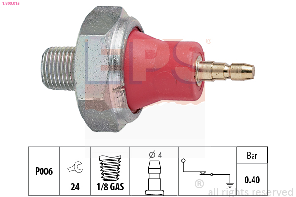 Oil Pressure Switch EPS 1.800.015