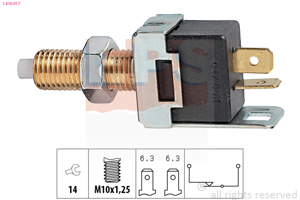 Brake Light Switch EPS 1.810.017
