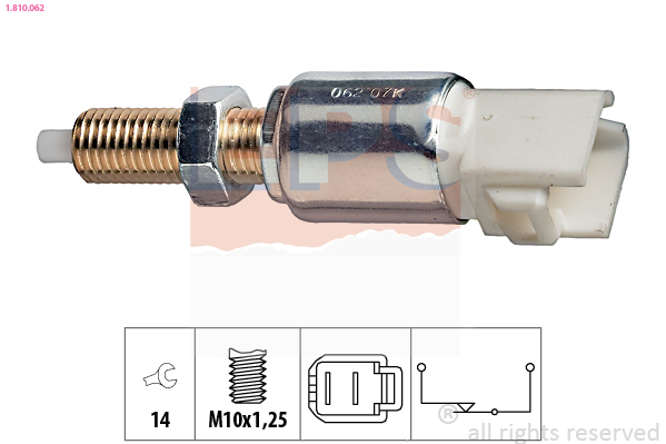 Brake Light Switch EPS 1.810.062