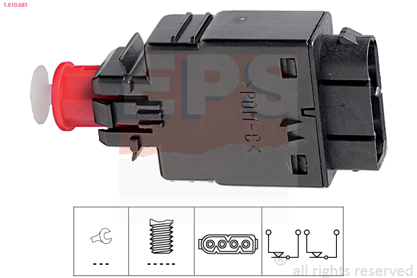 Brake Light Switch EPS 1.810.081