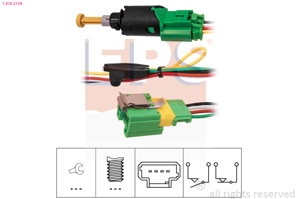 Brake Light Switch EPS 1.810.213K