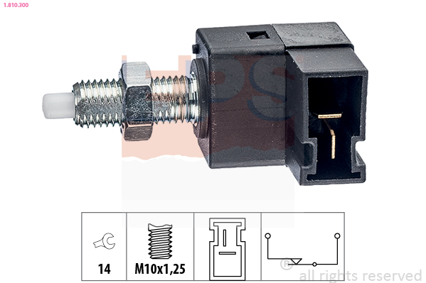Brake Light Switch EPS 1.810.300