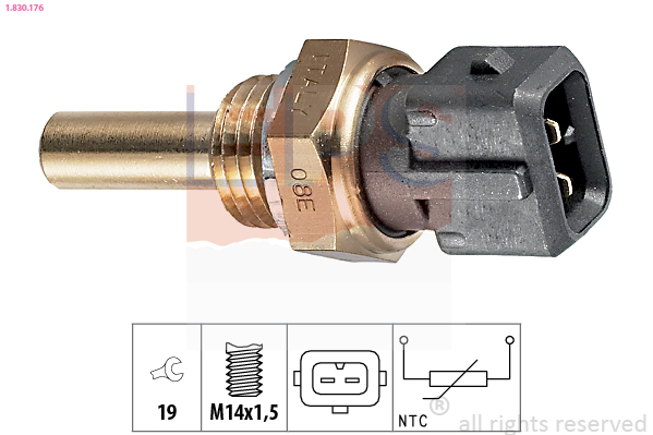 Sensor, coolant temperature EPS 1.830.176