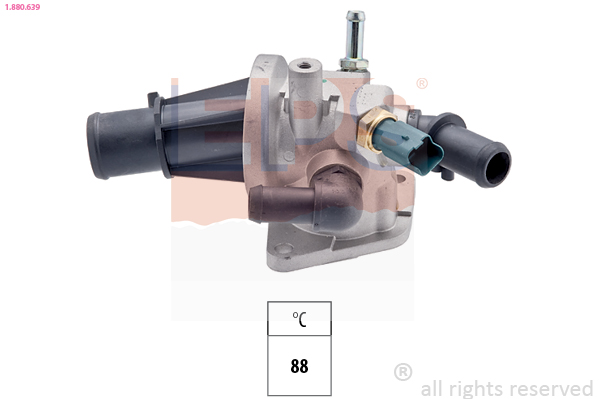 Thermostat, coolant EPS 1.880.639