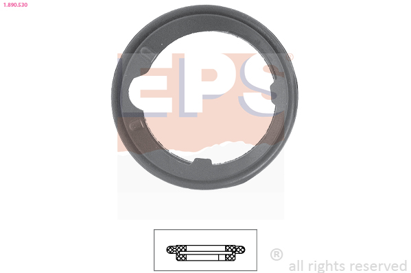 Gasket, thermostat EPS 1.890.530