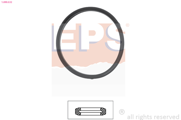 Gasket, thermostat EPS 1.890.532