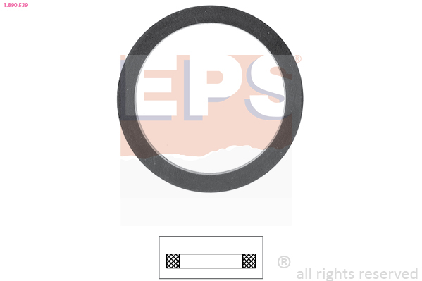 Gasket, thermostat EPS 1.890.539