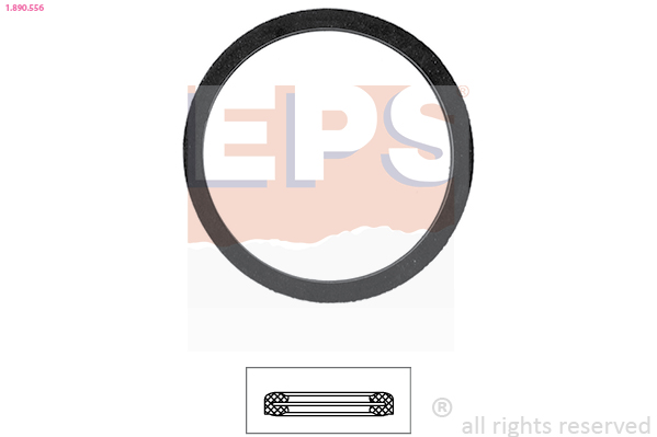 Gasket, thermostat EPS 1.890.556