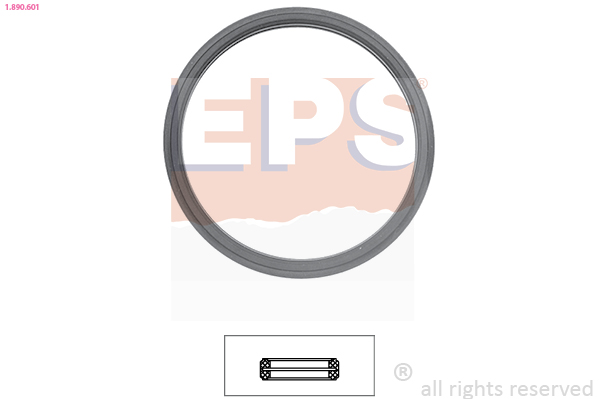 Gasket, thermostat EPS 1.890.601